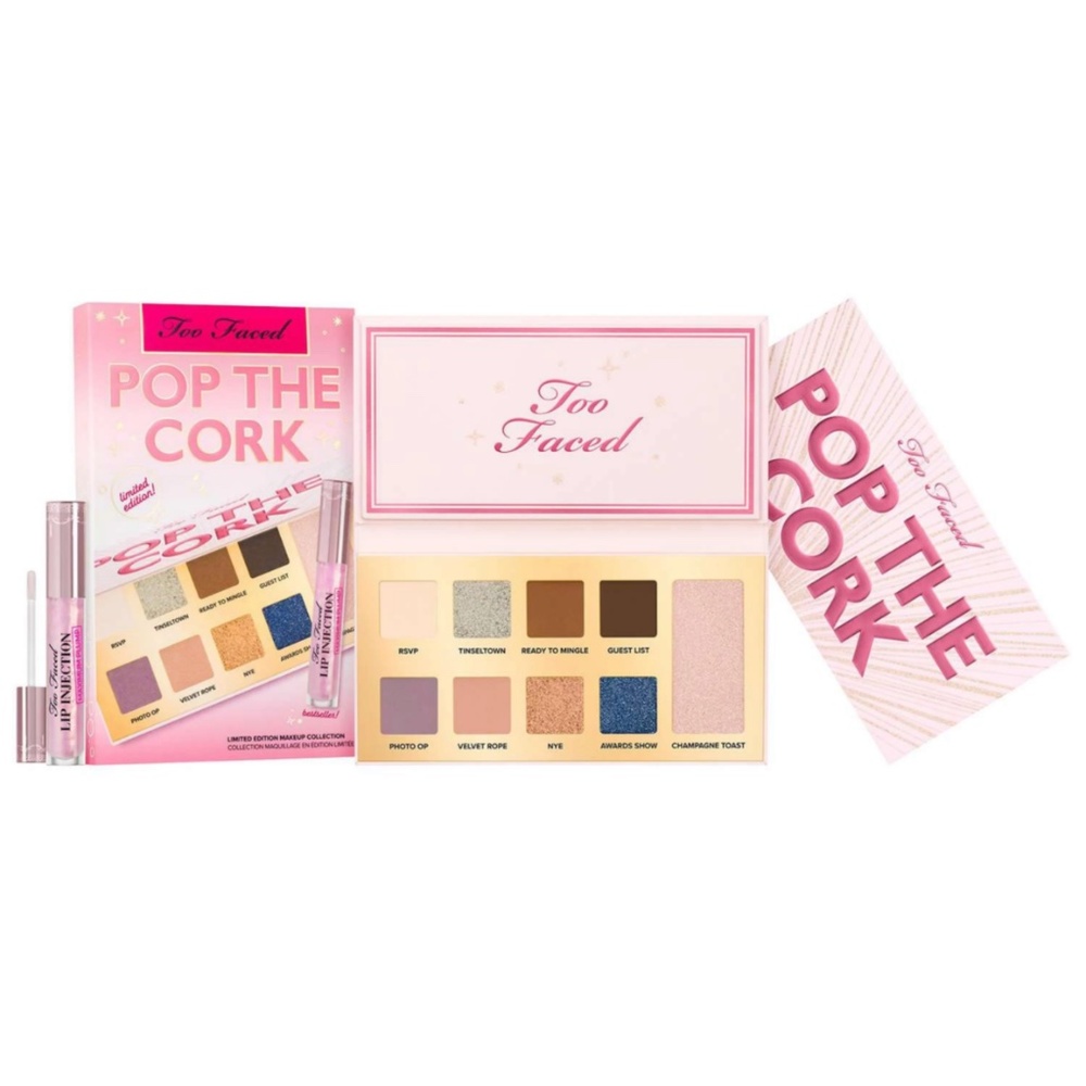 Too Faced Pop The Cork Makeup Palette Set